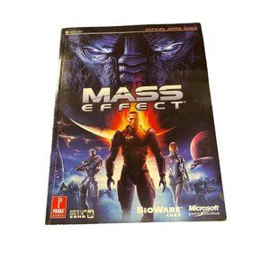 Mass Effect Prima Official Strategy Game Guide Xbox 360 with Poster Video Game